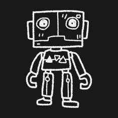 robot doodle N512