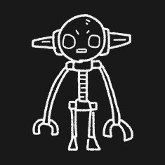 robot doodle N527