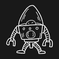 robot doodle N535