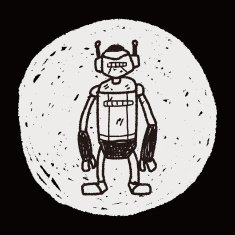 robot doodle N538