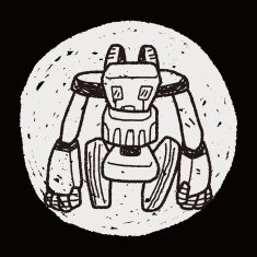 robot doodle N540