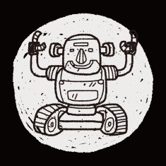 robot doodle N541
