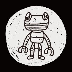 robot doodle N546