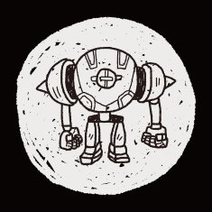 robot doodle N547