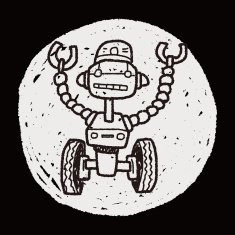 robot doodle N558