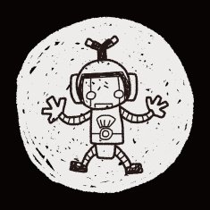 robot doodle N561