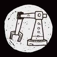 robot doodle N563