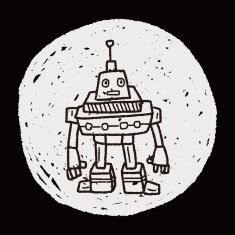robot doodle N567