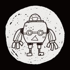 robot doodle N571