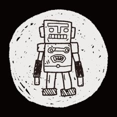 robot doodle N591