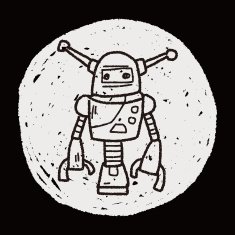 robot doodle N603
