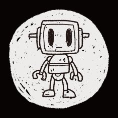 robot doodle N606