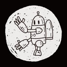robot doodle N611