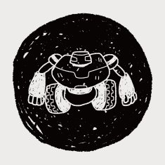 robot doodle N613