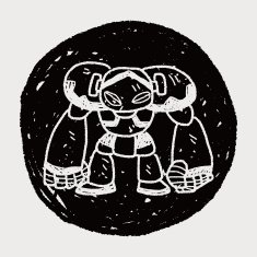 robot doodle N615