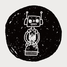 robot doodle N616