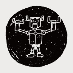 robot doodle N621