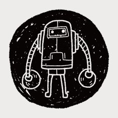 robot doodle N641