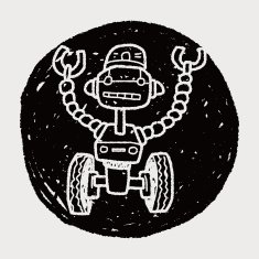 robot doodle N647
