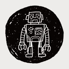 robot doodle N657