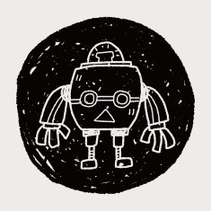 robot doodle N662