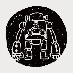 robot doodle N669