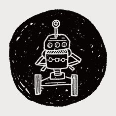 robot doodle N672