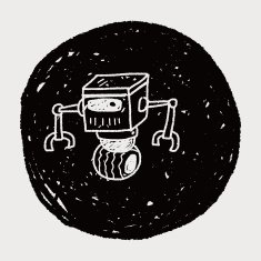 robot doodle N674