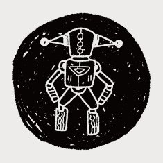 robot doodle N677