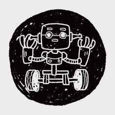 robot doodle N678