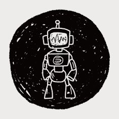 robot doodle N679