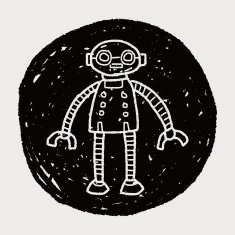 robot doodle N681