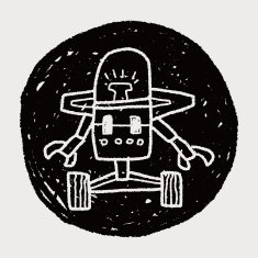 robot doodle N682