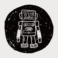 robot doodle N684