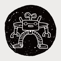 robot doodle N692