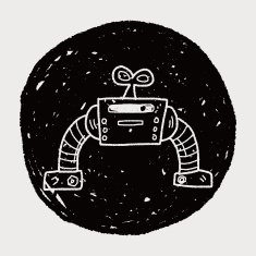 robot doodle N695
