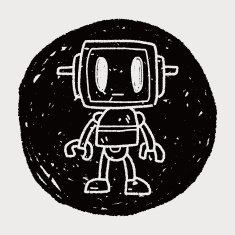 robot doodle N699