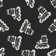Roller skate doodle N9