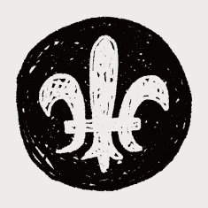royal crest doodle N9