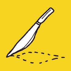 Scalpel doodle drawing N9