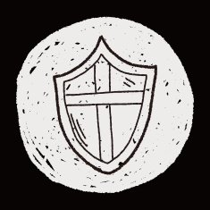 shield doodle N26
