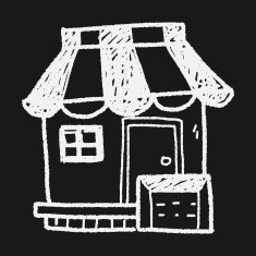 shop store doodle drawing N22