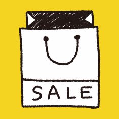 shopping bag doodle drawing N15