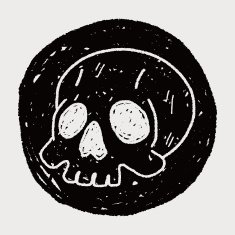 skull Doodle N62
