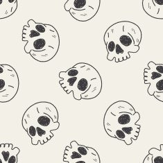 skull Doodle N74