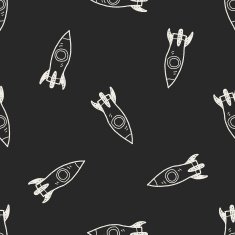 spaceship doodle N28