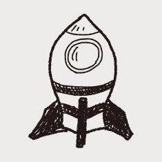 spaceship doodle N33