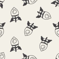 spaceship doodle N39