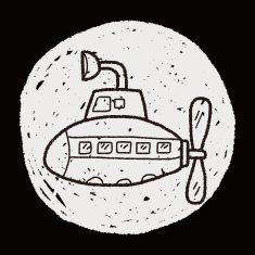 submarine doodle N11