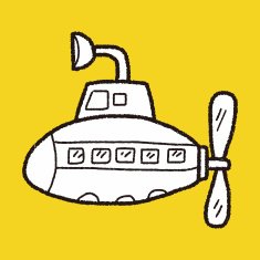 submarine doodle N13